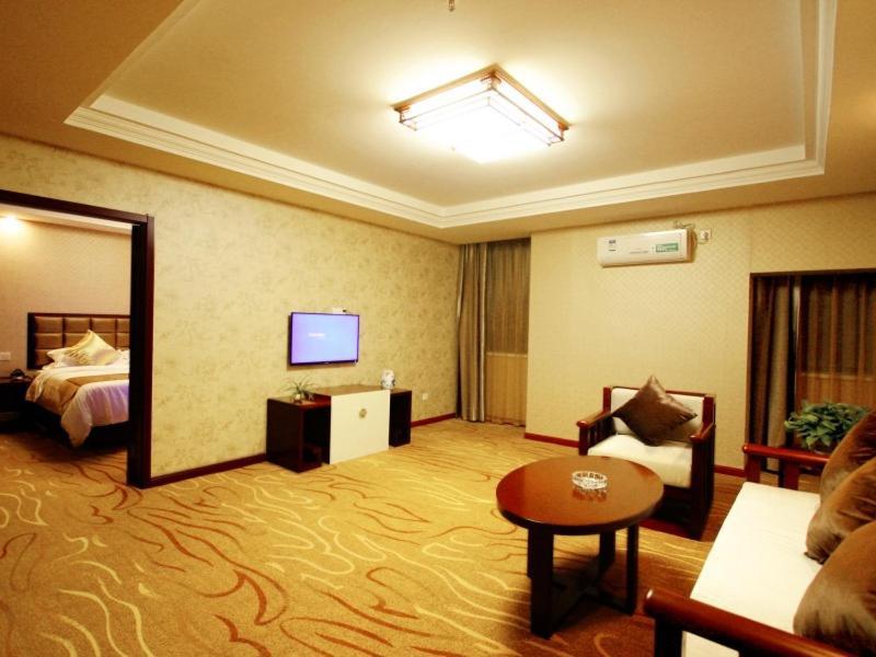 Greentree Inn Jiangxi Jindezhen People Square Jindin Business Hotel Jingdezhen Bagian luar foto