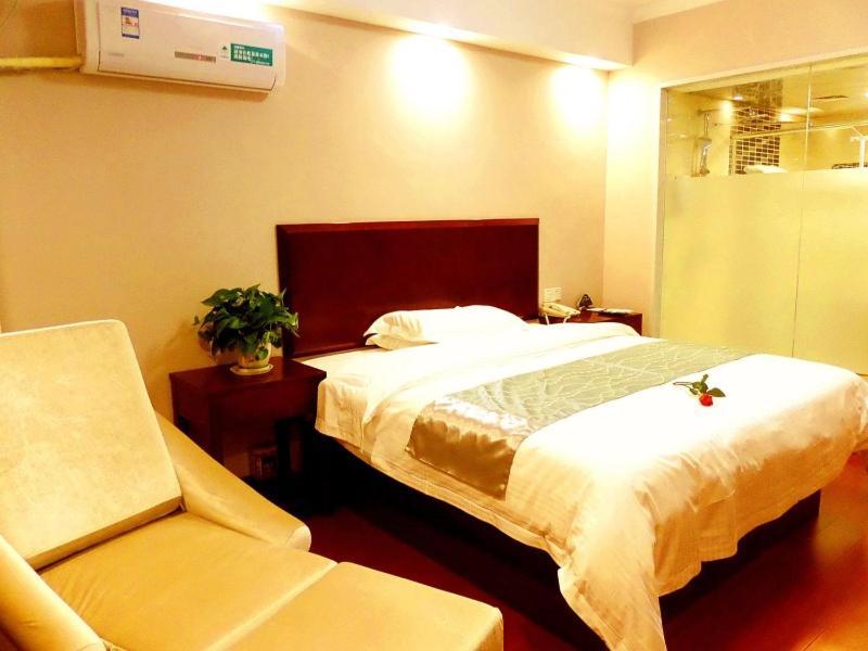 Greentree Inn Jiangxi Jindezhen People Square Jindin Business Hotel Jingdezhen Bagian luar foto