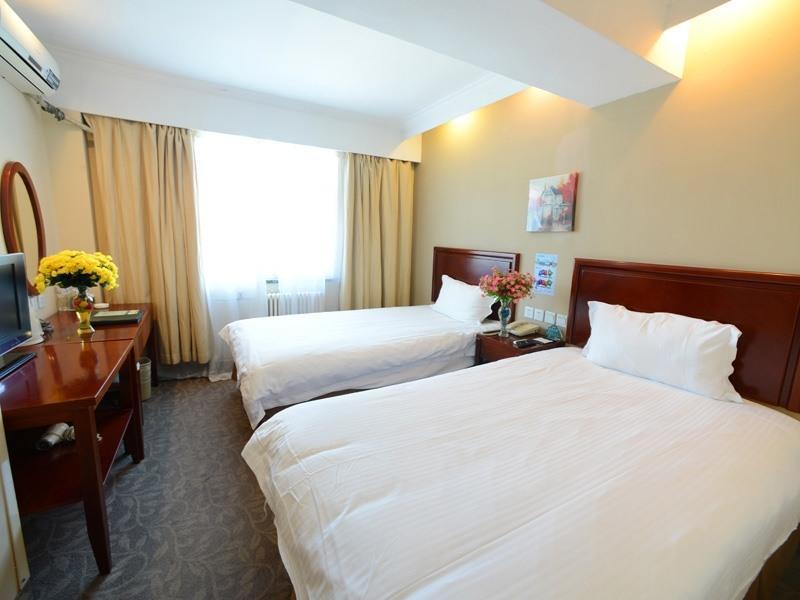 Greentree Inn Jiangxi Jindezhen People Square Jindin Business Hotel Jingdezhen Bagian luar foto