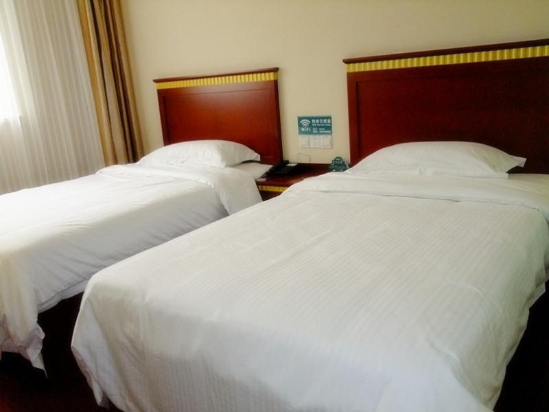 Greentree Inn Jiangxi Jindezhen People Square Jindin Business Hotel Jingdezhen Bagian luar foto