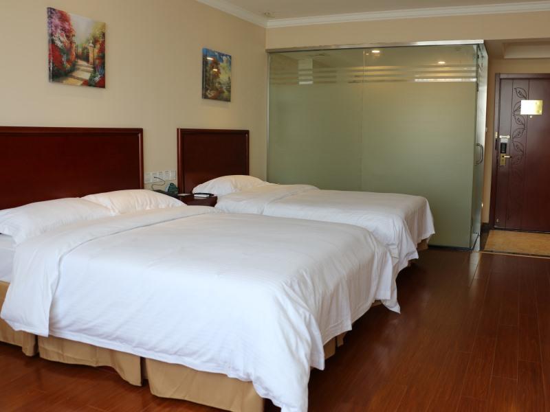 Greentree Inn Jiangxi Jindezhen People Square Jindin Business Hotel Jingdezhen Bagian luar foto