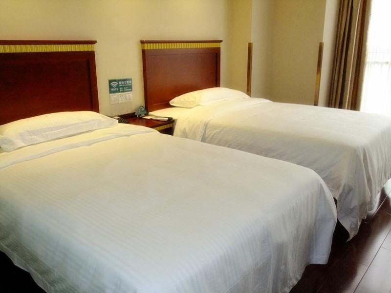 Greentree Inn Jiangxi Jindezhen People Square Jindin Business Hotel Jingdezhen Bagian luar foto