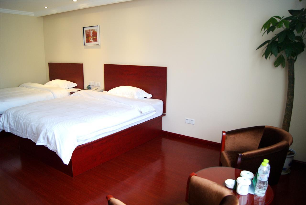 Greentree Inn Jiangxi Jindezhen People Square Jindin Business Hotel Jingdezhen Bagian luar foto