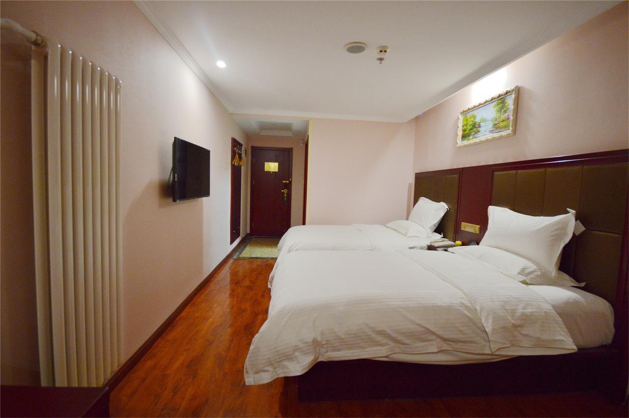 Greentree Inn Jiangxi Jindezhen People Square Jindin Business Hotel Jingdezhen Bagian luar foto