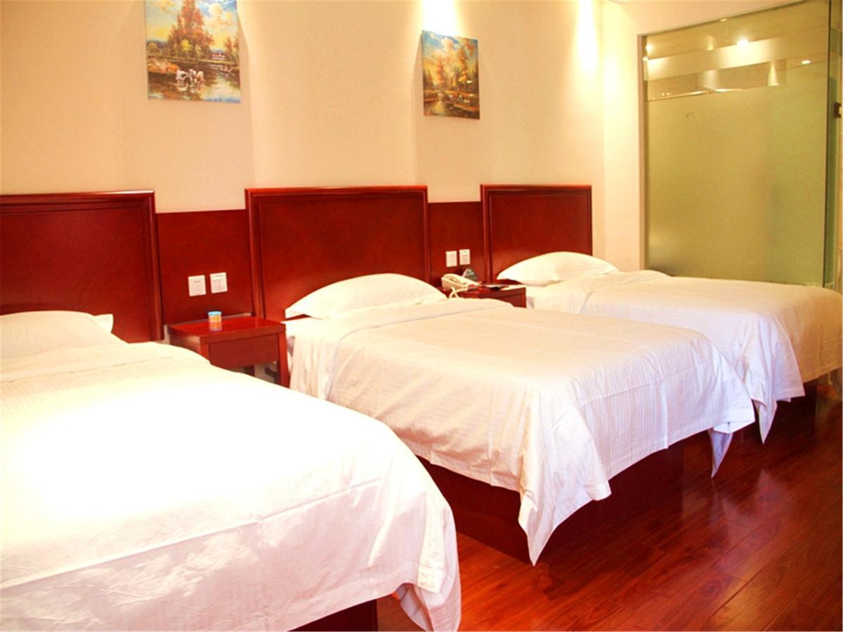 Greentree Inn Jiangxi Jindezhen People Square Jindin Business Hotel Jingdezhen Bagian luar foto
