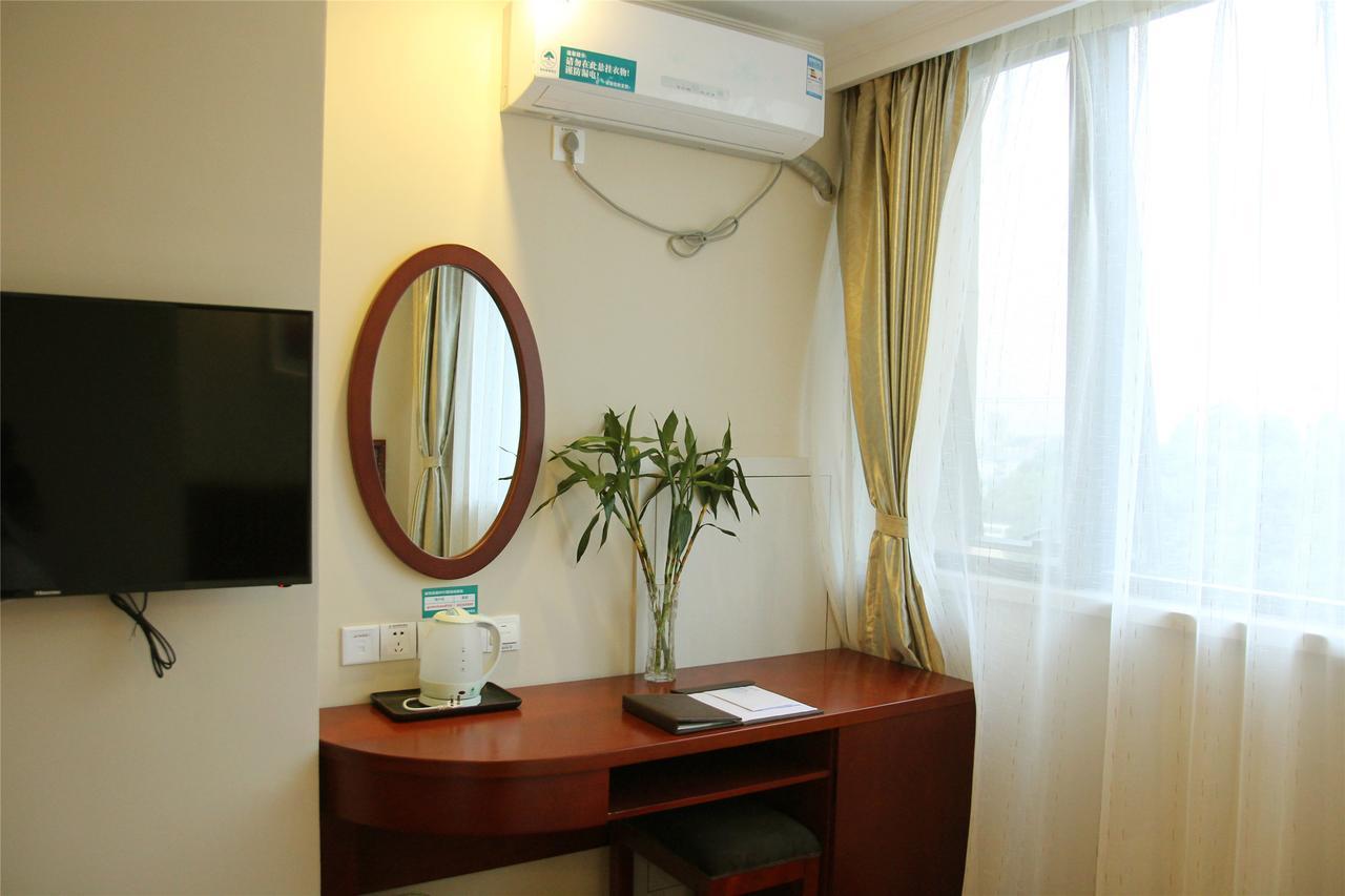 Greentree Inn Jiangxi Jindezhen People Square Jindin Business Hotel Jingdezhen Bagian luar foto