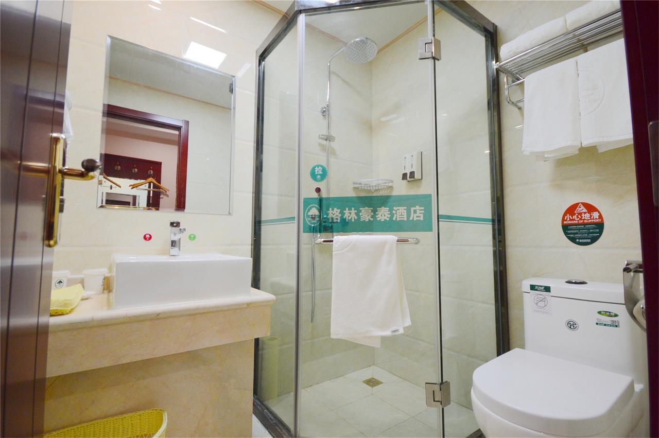 Greentree Inn Jiangxi Jindezhen People Square Jindin Business Hotel Jingdezhen Bagian luar foto