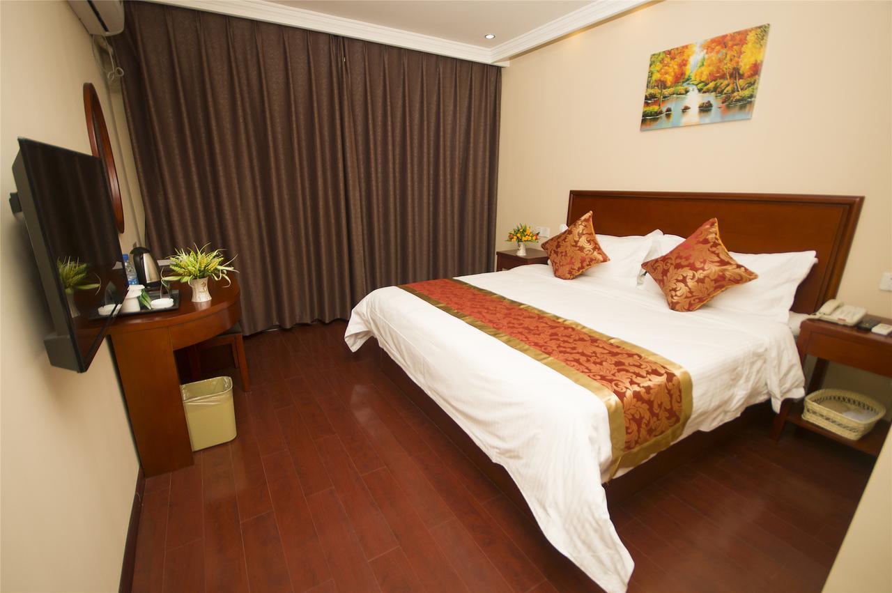 Greentree Inn Jiangxi Jindezhen People Square Jindin Business Hotel Jingdezhen Bagian luar foto